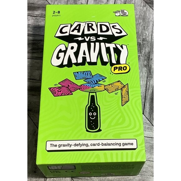 Cards Vs Gravity Pro Game Gravity-Defying Card Balancing Fun 2-8 Players Family - Picture 2 of 4